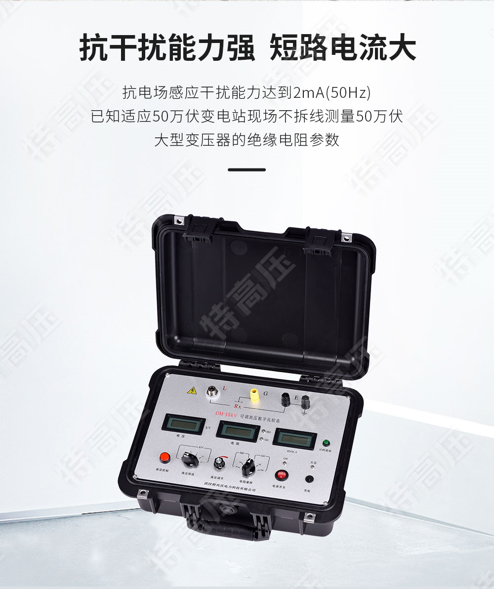 數(shù)字式兆歐表
